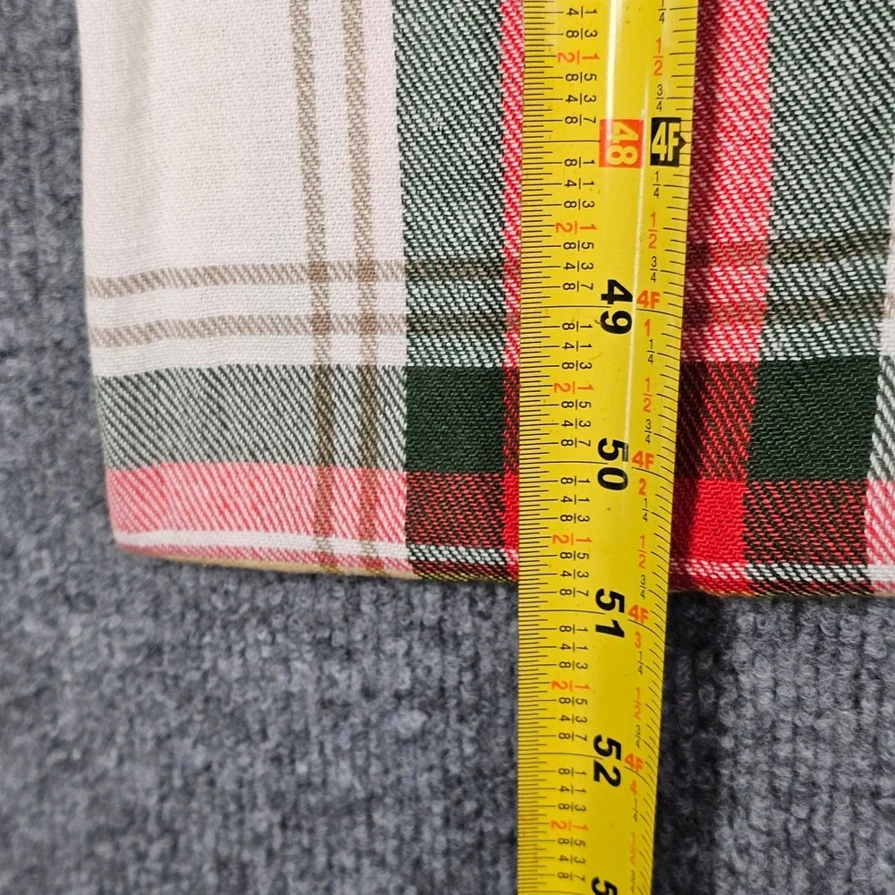 Lauren Ralph Lauren Holiday Plaid Tablecloth 51x28 Accent Runner Tartan Square
